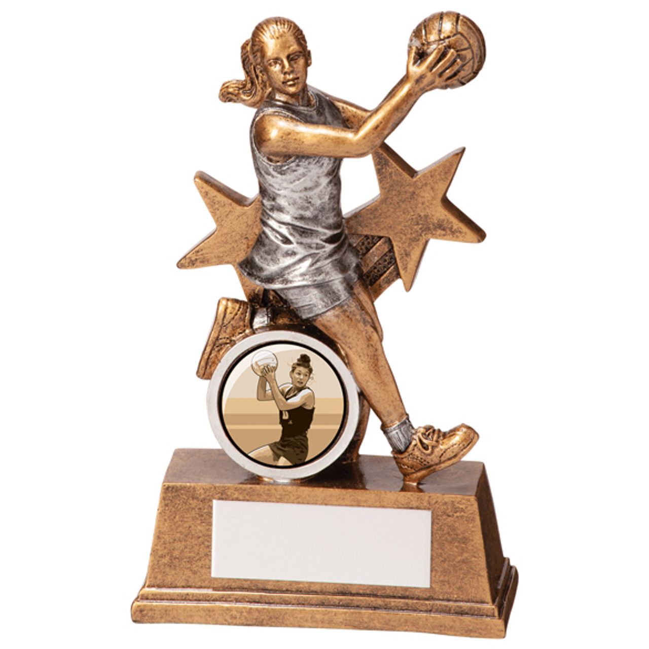WARRIOR STAR Netball Player Netball Trophy
