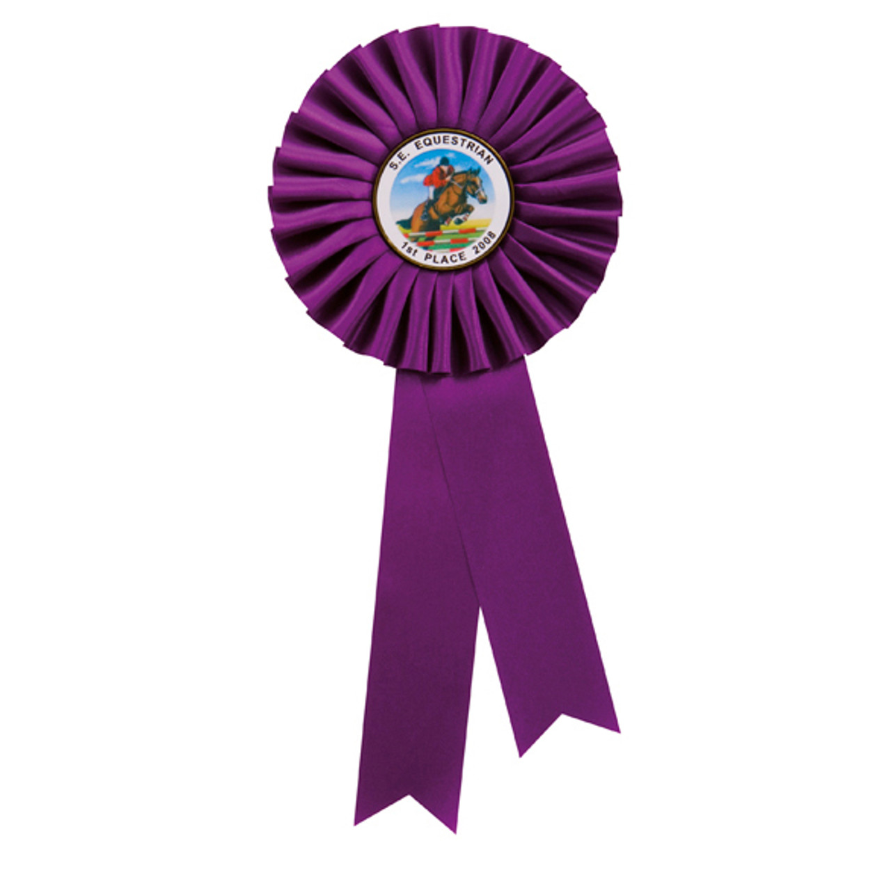 Champion Purple Show Rosette