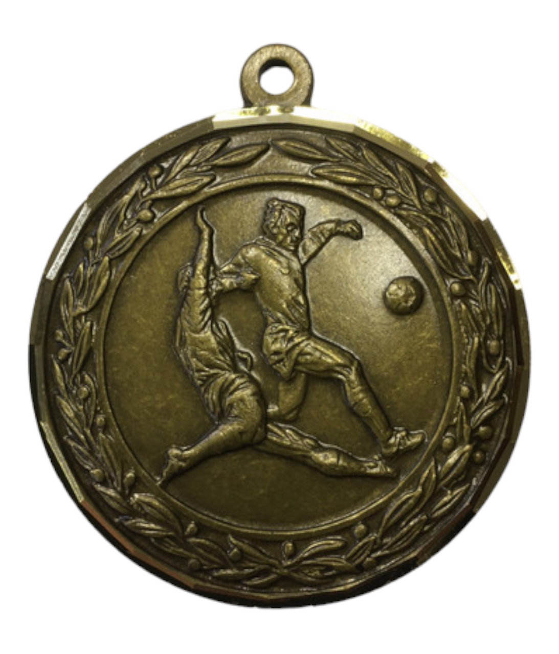 Bronze Football Tackle Medal