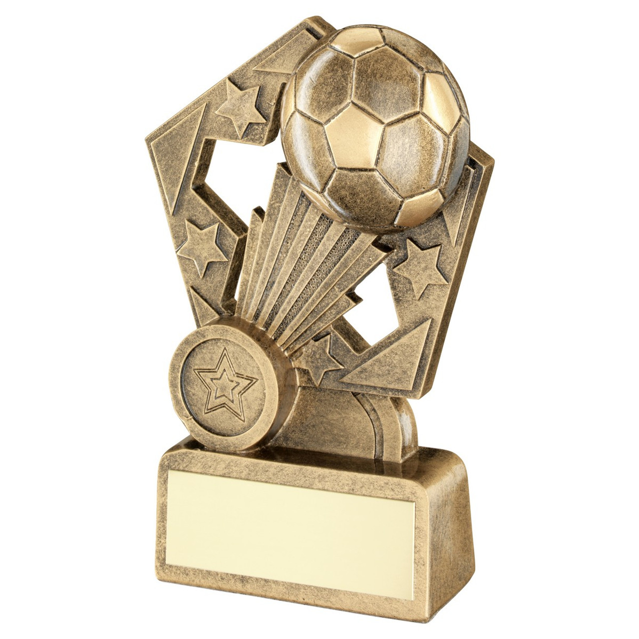 Football gold resin award