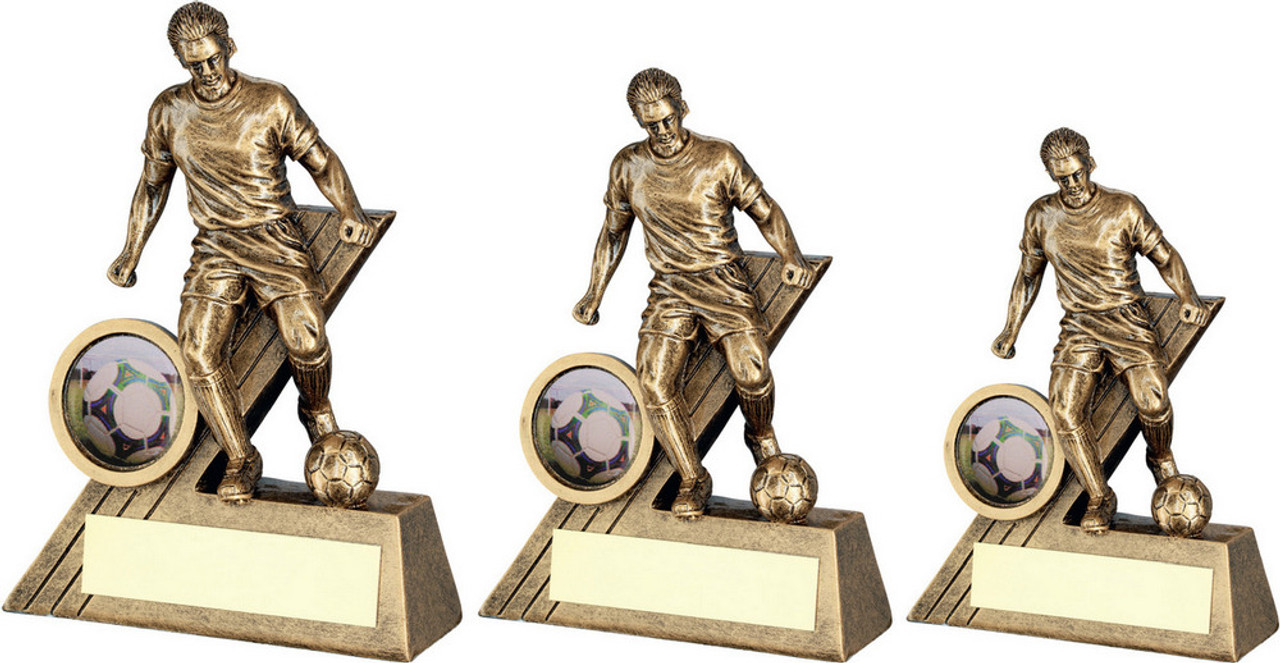 Mini Football Resin Figure Male in 3 sizes