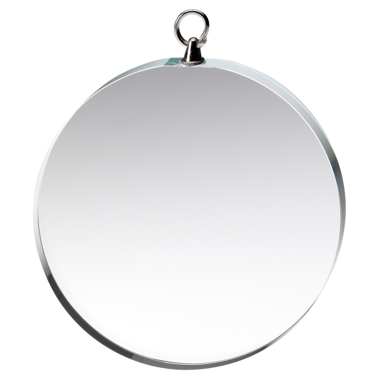 Plain 70mm Glass Round Medal