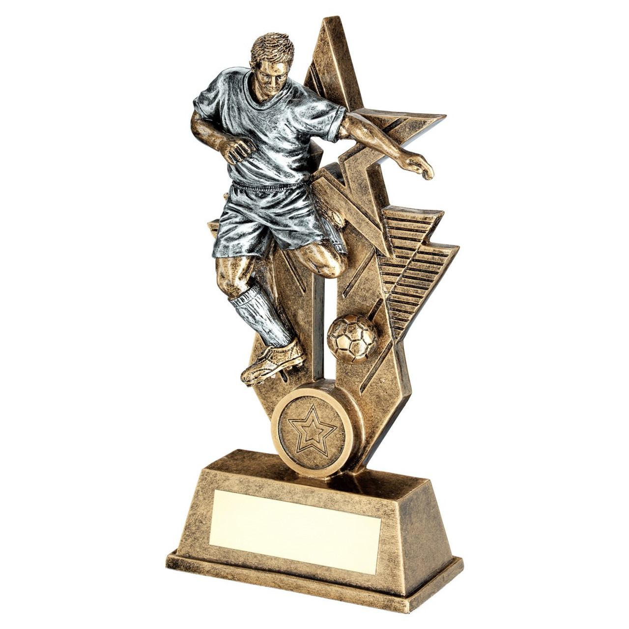 Football Male Striker Figure Star Award
