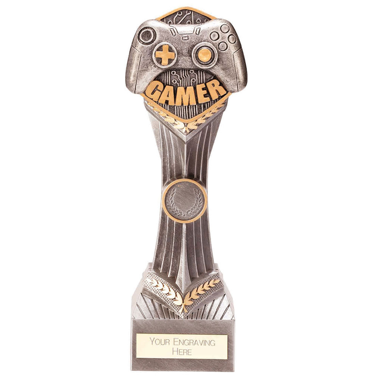 Gaming Trophy Falcon Computer Gamer Award X Large