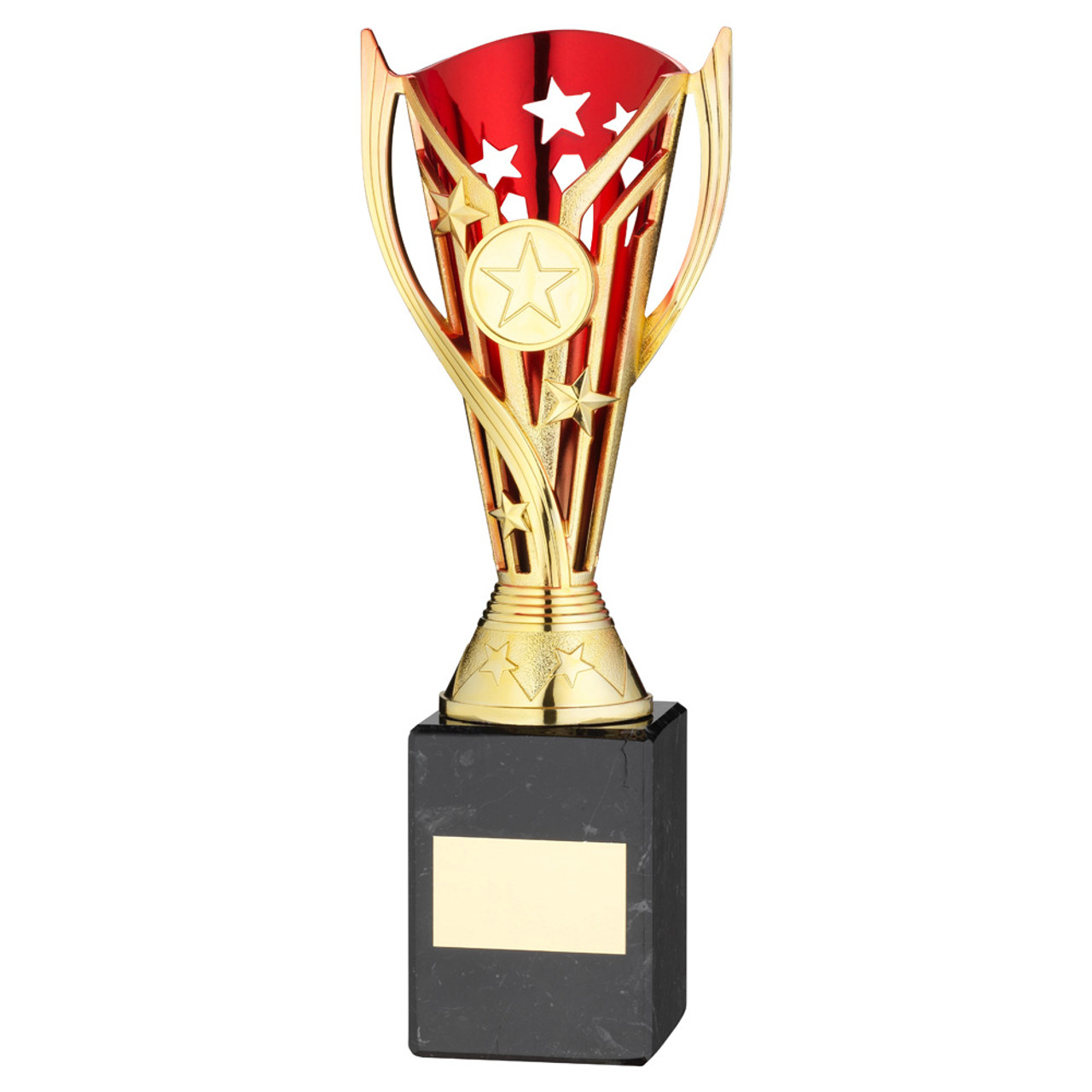 Valentine's Trophy Best Boyfriend Gold & Red Award