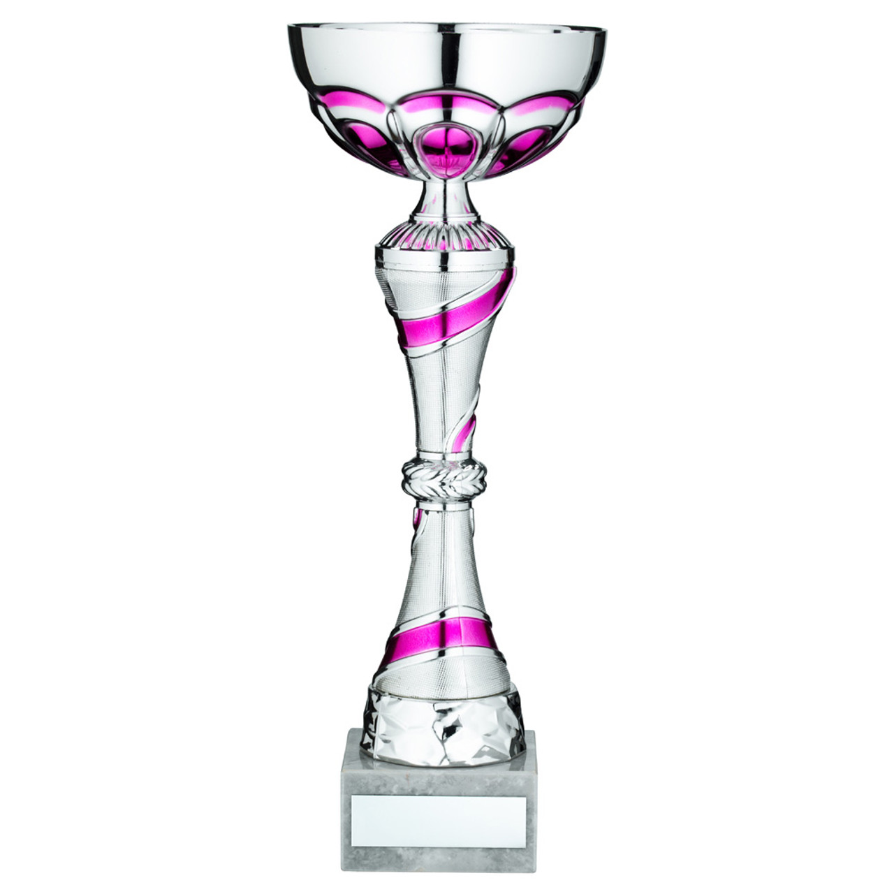 Mother's Day Gift World's Best Mum Award Pink & Silver Cup