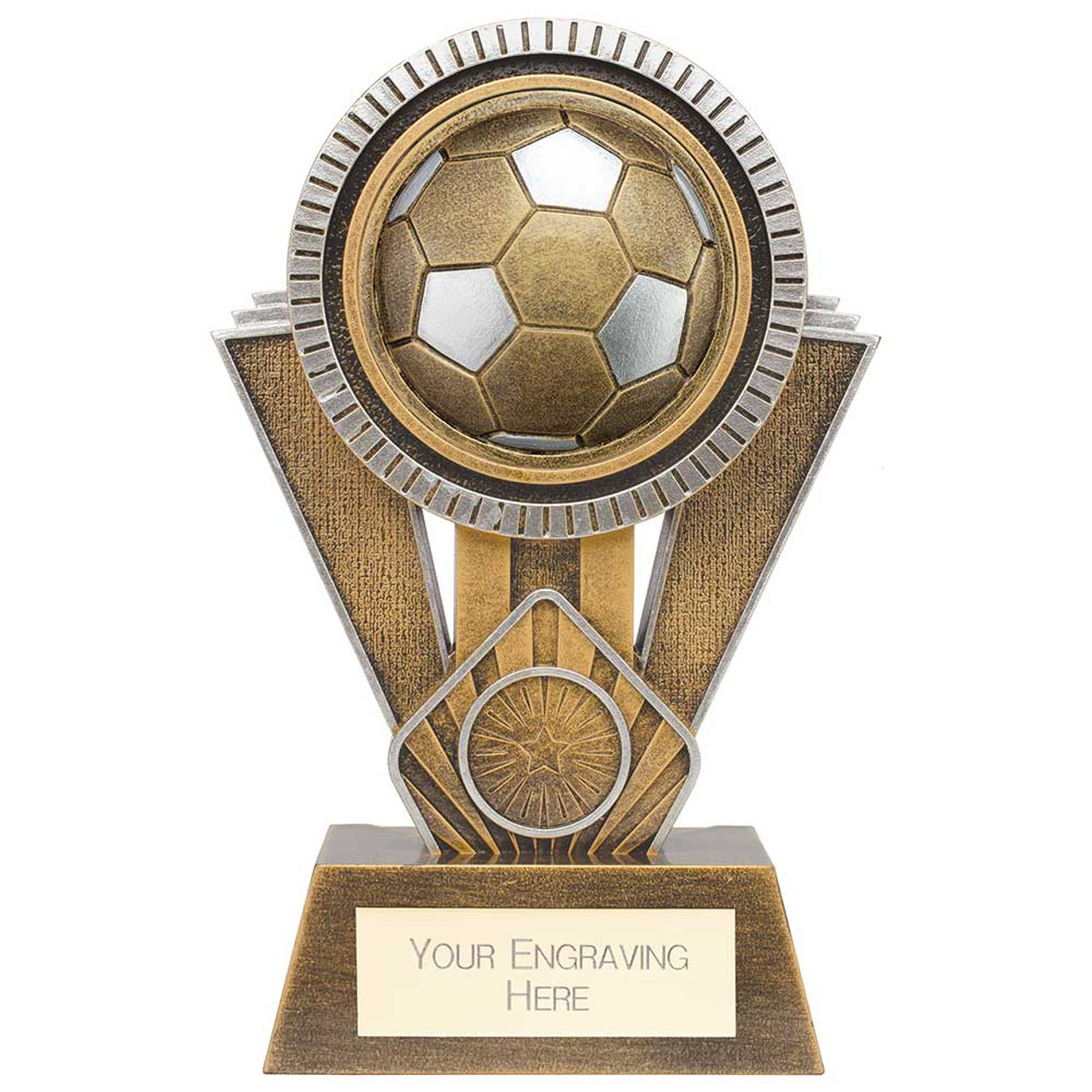 Large Apex Ikon Football Competition Trophy With Free Engraving
