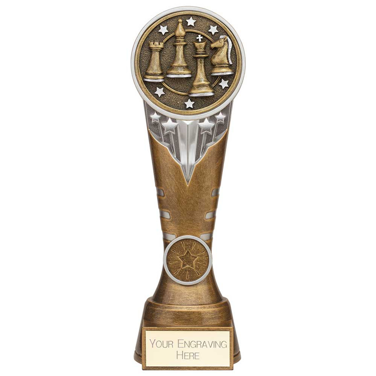 Ikon Chess Gold & Silver Trophy Series XXL Award