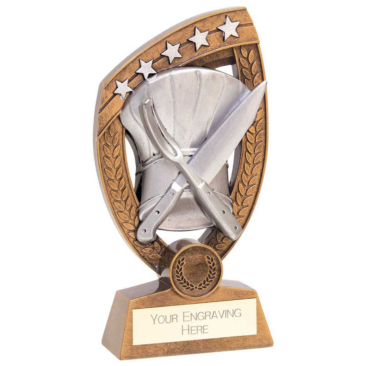 Patriot Top Chef Culinary Award Cooking Star Baker Trophy