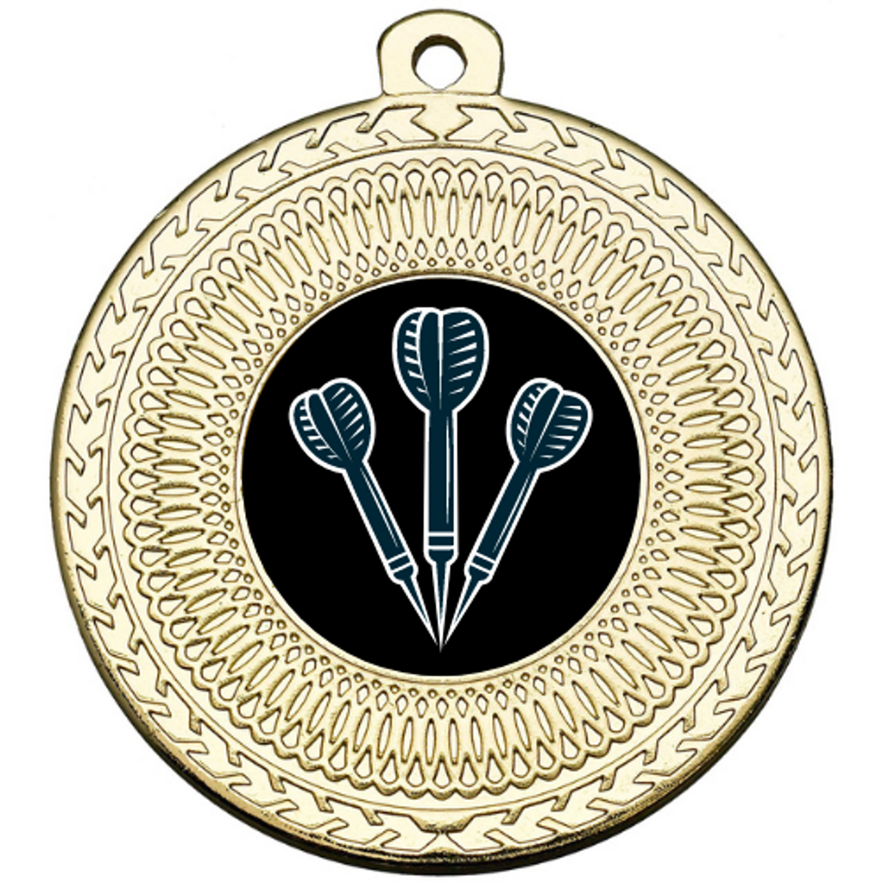 Premium Darts Medal 50mm With Free Engraving
