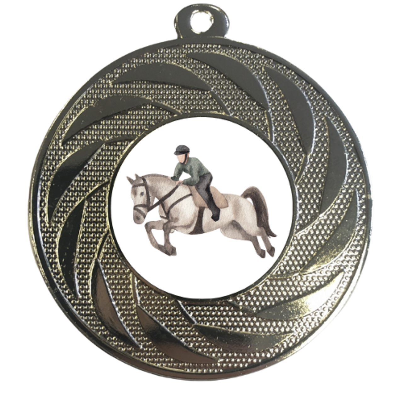 Equestrian Showjumping Horse Show Medal 50mm