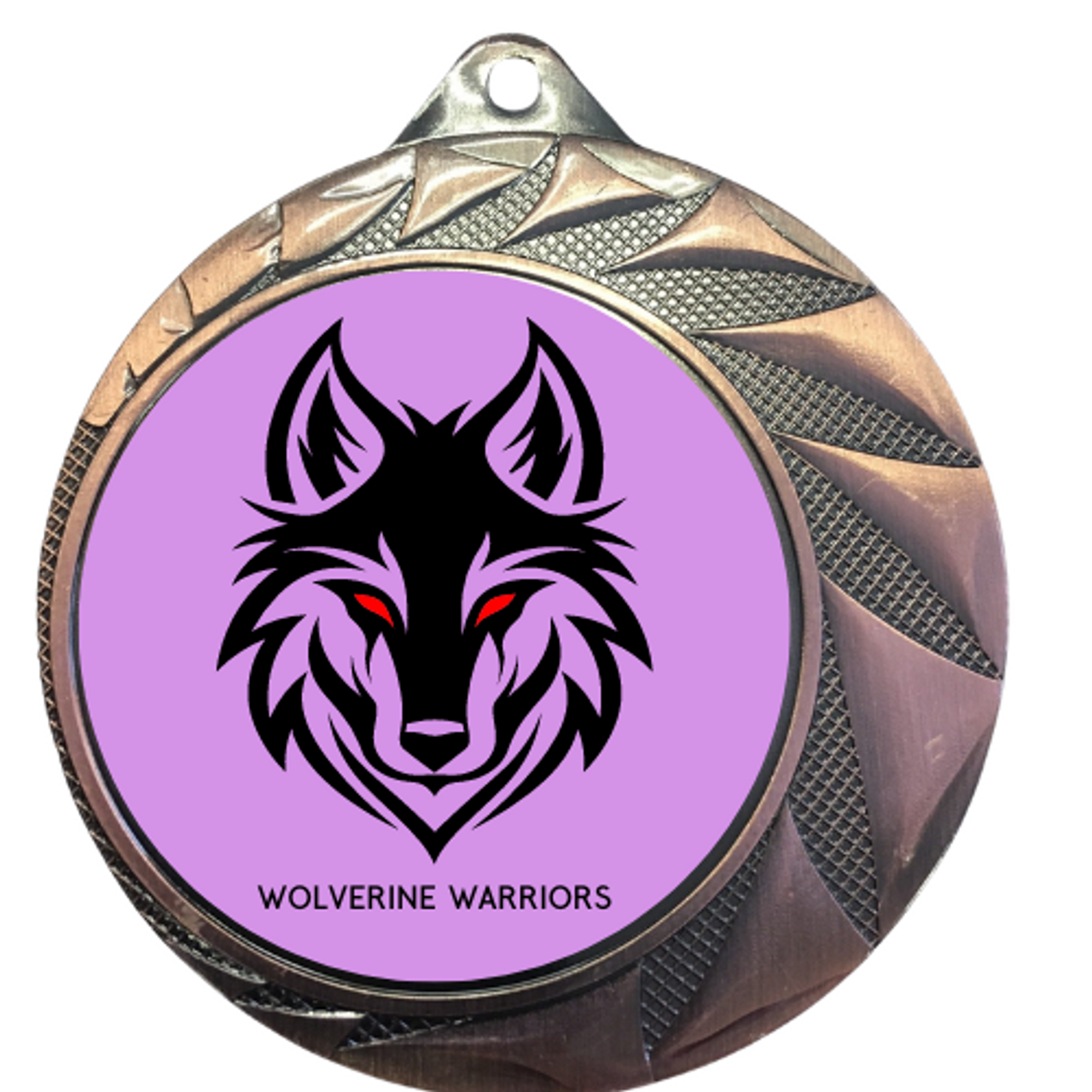 Large Custom Budget Medal 70mm With Custom Logo