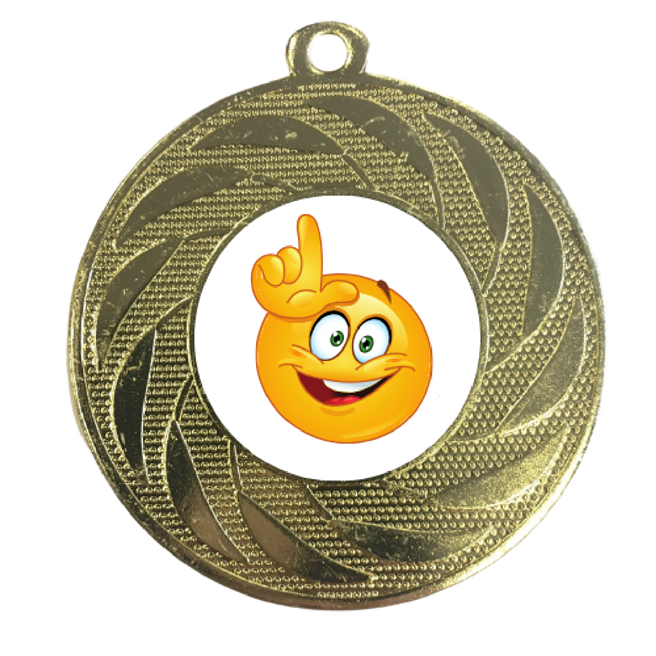 Loser Novelty Medal 50mm Emoji