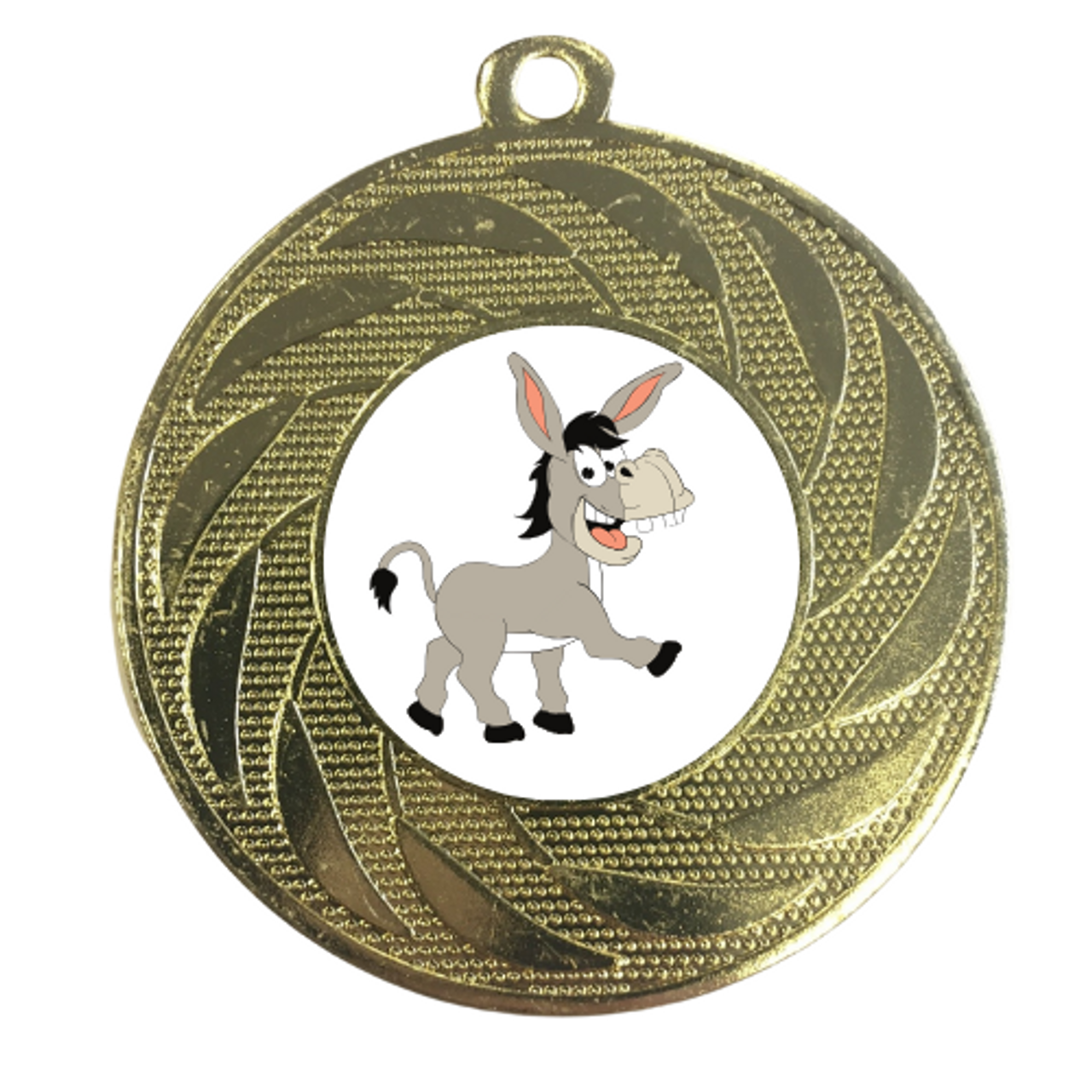 What A Donkey Medal Jackass Loser Award Loser Novelty Medal 50mm