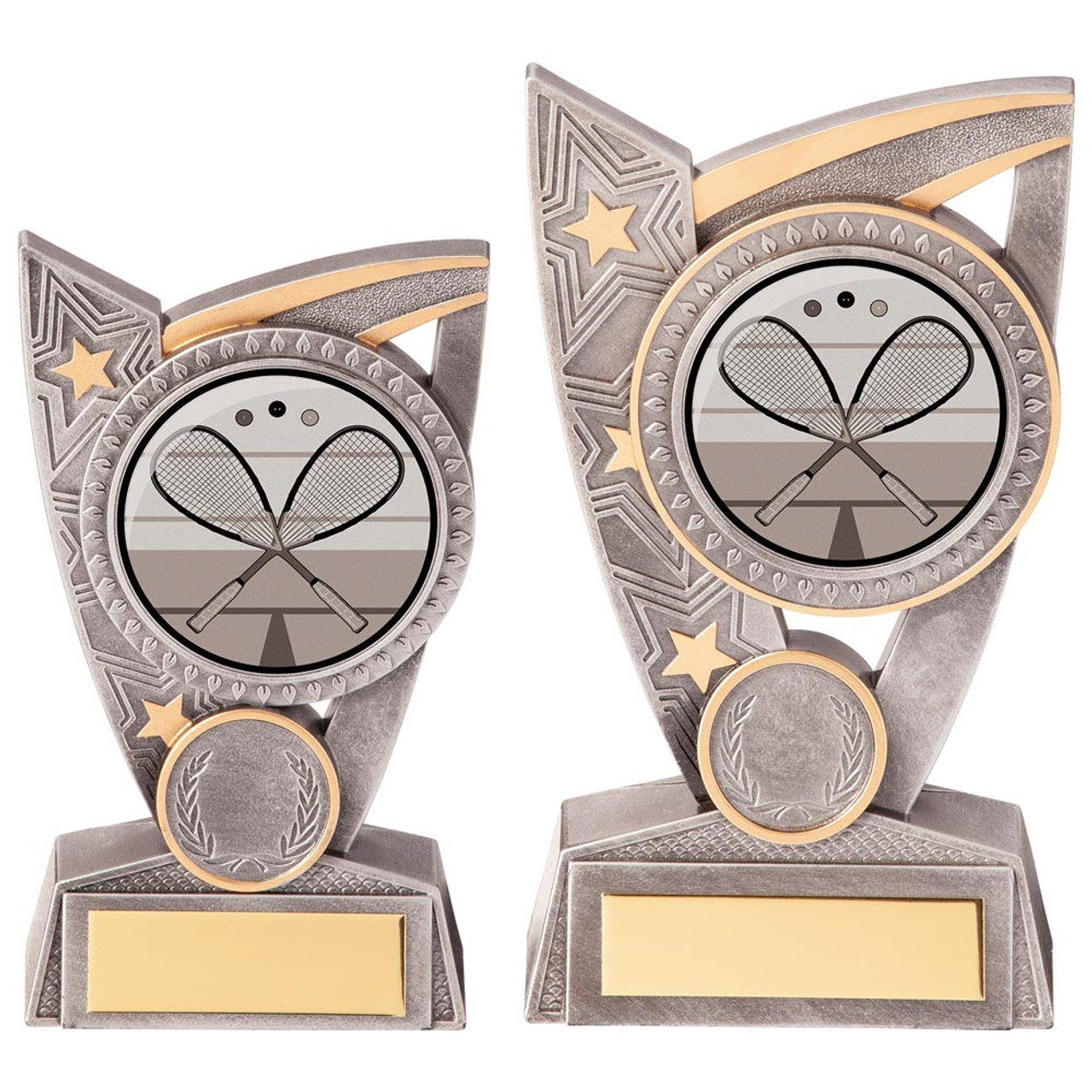 Squash Silver & Gold Triumph Award in 2 Sizes