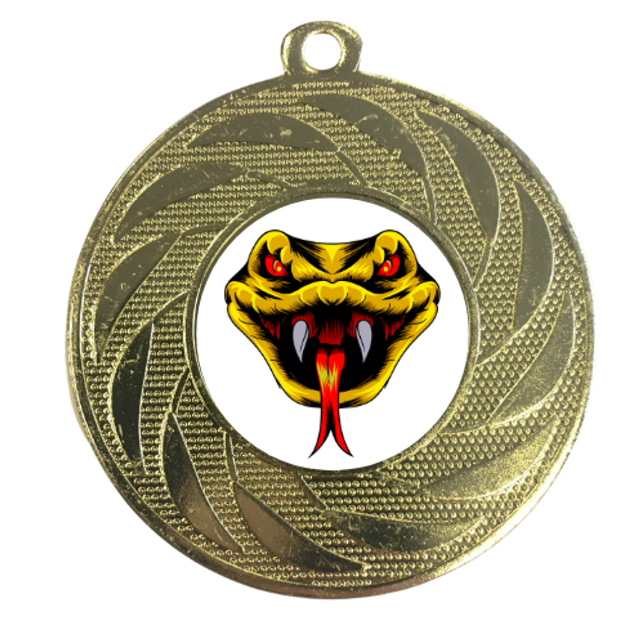 Viper Medal Martial Arts Award Snake Sports Personalised Engraving 