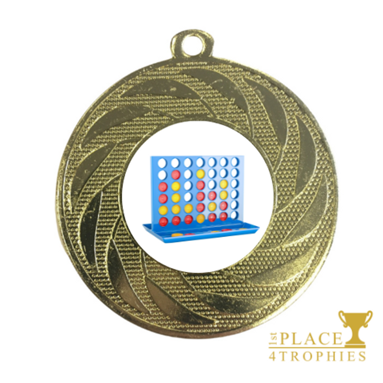 Connect 4 Medal Award Games Night School Club Prize 