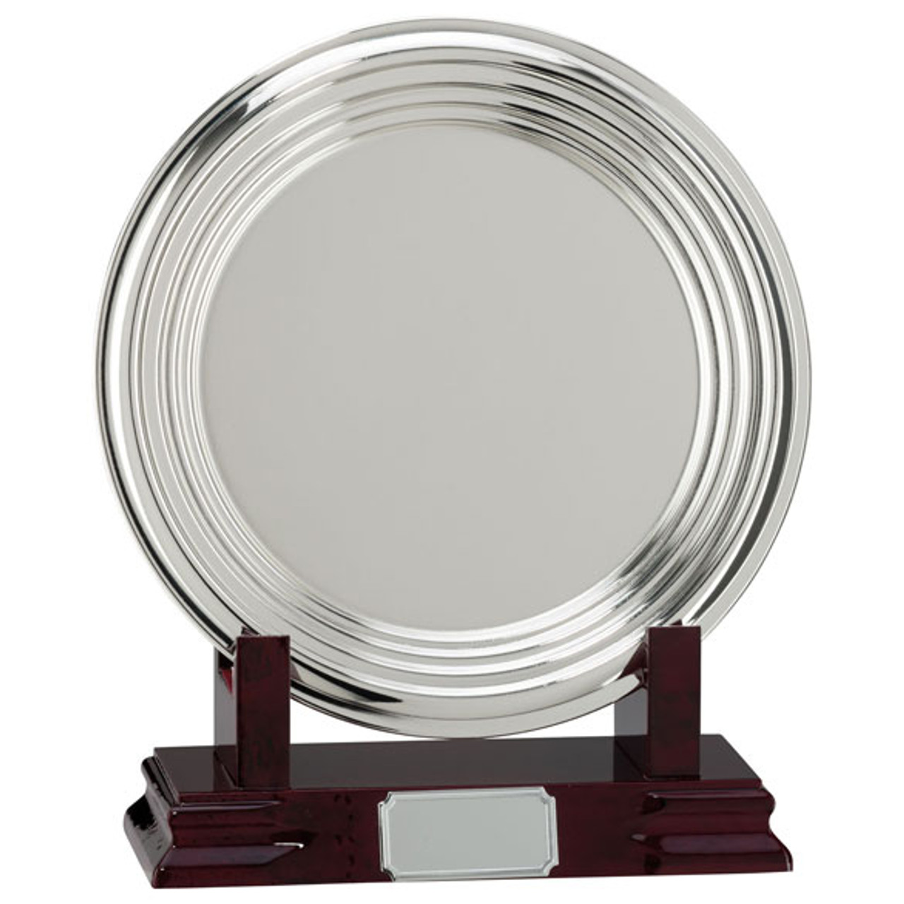 Cricket Salver Inverurie Nickel Plated Tray at 1stPlace4Trophies