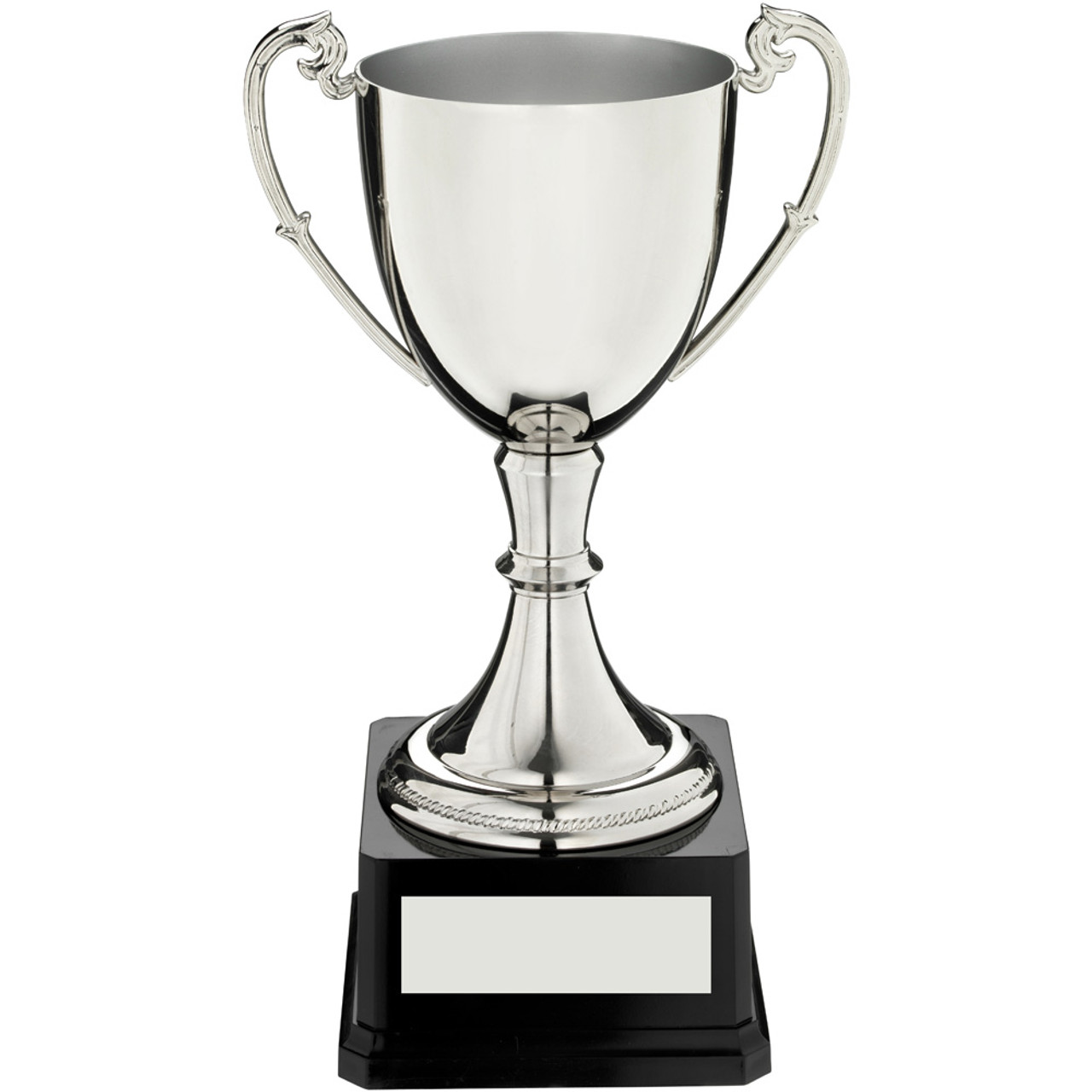 Cricket nickel plated presentation cup 