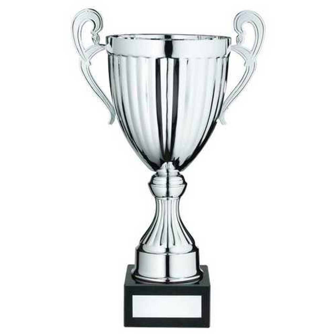 Handled Silver Cup Conical Trophy Award With Personalised Engraving