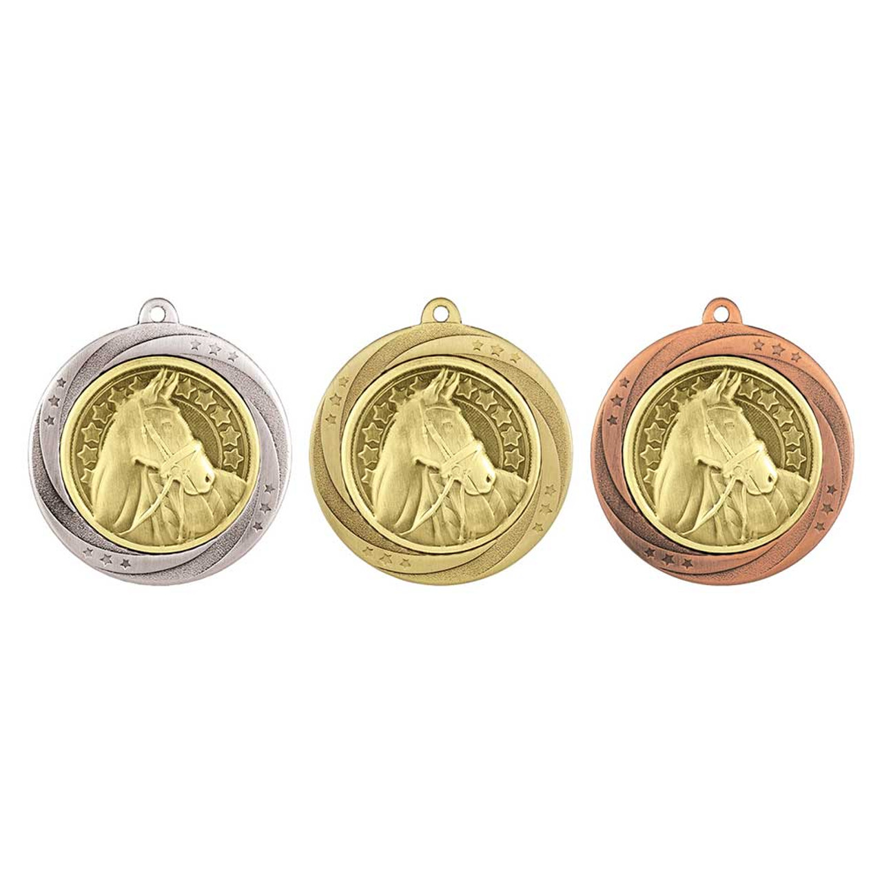 Equestrian Medal Award Personalised Engraving