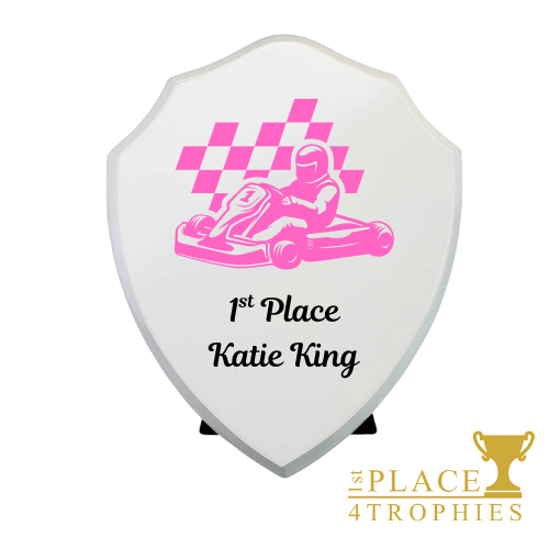 Reward Colour Printed Wooden Shield 150mm