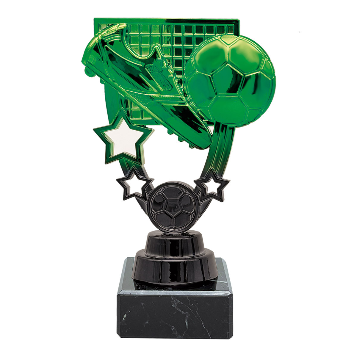 Football Stars Green Award 6.5" Trophy 