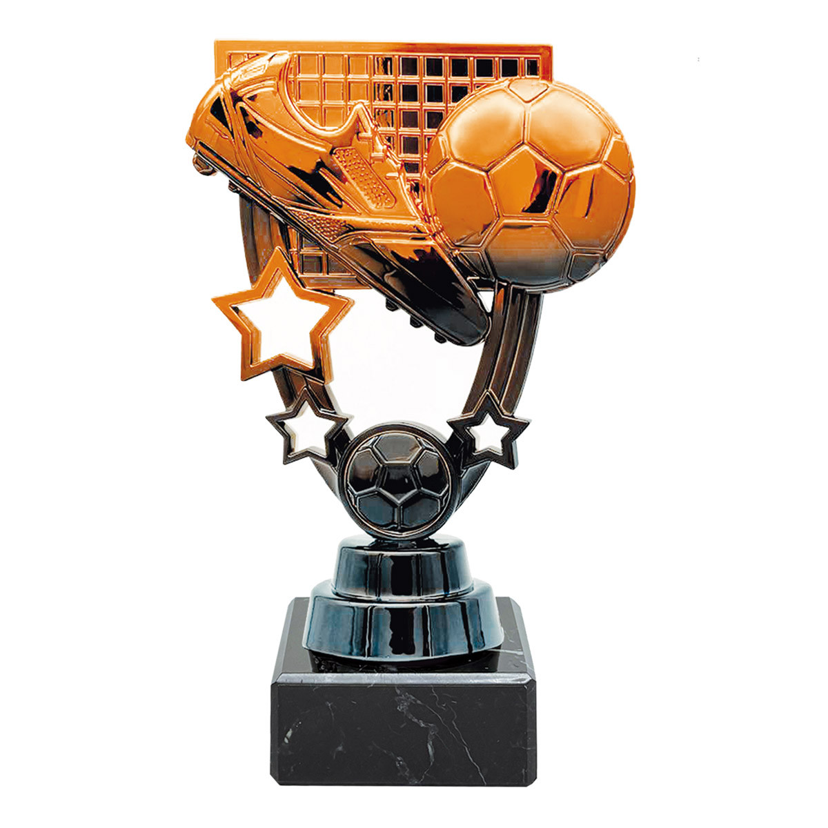 Football Stars Orange Award 6.5" Trophy 