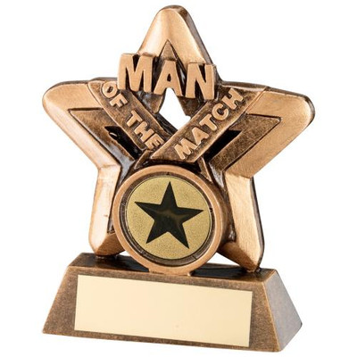 Man of the Match Award - personalised award from 1st Place 4 Trophies