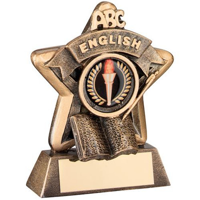 School English Award - personalised award from 1st Place 4 Trophies