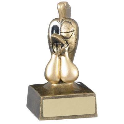 Novelty fun comic joke gold Cockerel Award!