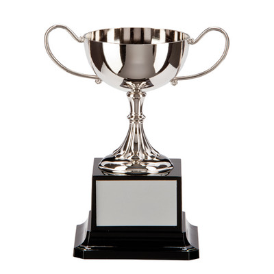 Tavistock nickel plated budget presentation classic silver cup