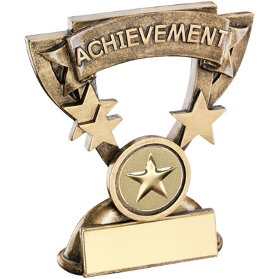 Resin Achievement school or activity award that includes FREE engraving. 1" centre.