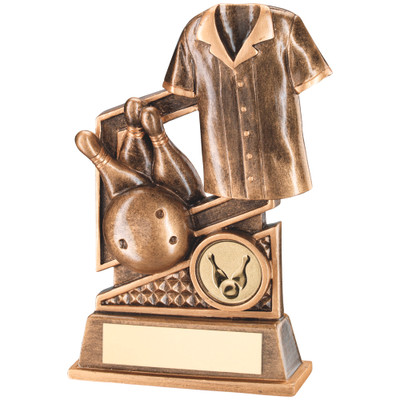Ten Pin Bowling Award available in 2 sizes and includes FREE engraving.