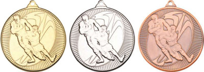 50mm Gold/ Silver/ Bronze medal award