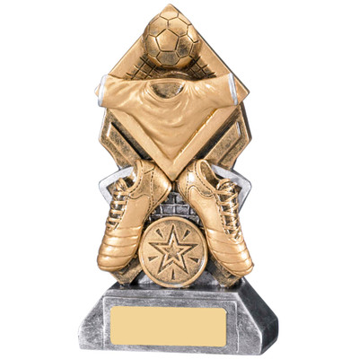 Diamond Extreme Football Trophy FREE engraving 2 sizes