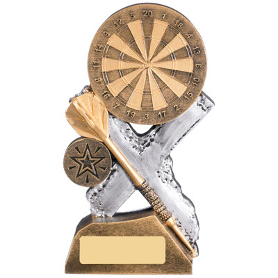 Extreme Darts trophy award available in 3 affordable sizes at 1st Place 4 Trophies