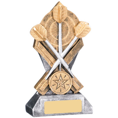 Diamond Extreme Darts trophy available in 2 affordable sizes