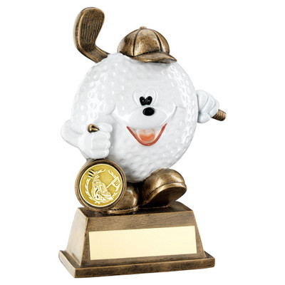 Novelty golf ball comic trophy or gift with FREE engraving