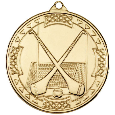 50mm Gold Hurling Medal Award