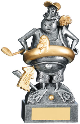 Have a Go Henry Novelty golf character award with FREE engraving