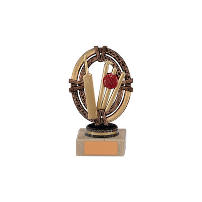 MAVERICK LEGEND Bat, Ball & Wicket Cricket Trophy