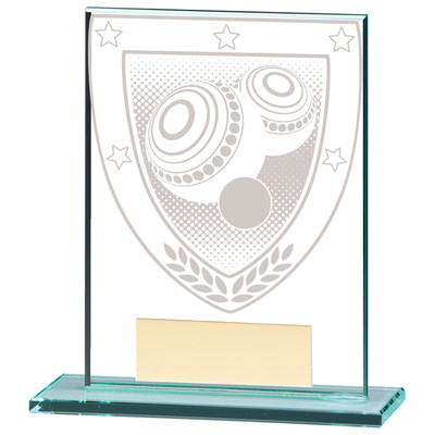 MILLENNIUM Glass Lawn Bowls Award