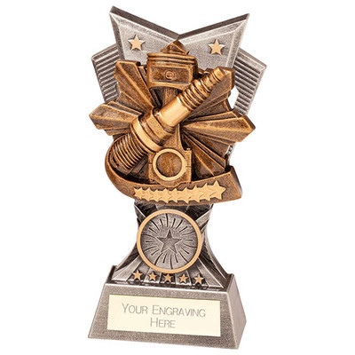 SPECTRE Silver Resin Spark Plug Motorsport Trophy