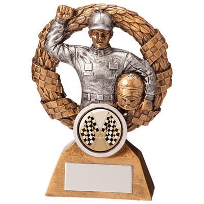 MONACO WREATH Motorsport Racer Trophy Car Racing