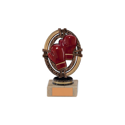 MAVERICK LEGEND Resin Boxing Trophy