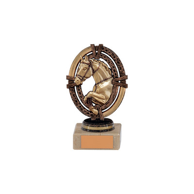 MAVERICK LEGEND Resin Equestrian Trophy