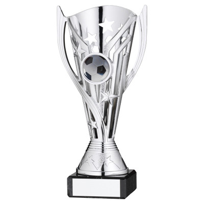 Football Silver Flash Budget Cup 6.75"