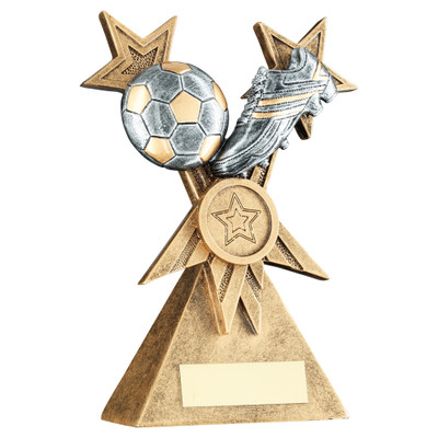 Football Tri Star Riser Trophy