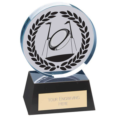 Small Emperor Rugby Glass Award